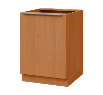 SIS - 6D spodní skříňka, 1-dveřová, levá, 870x600x600, buk royal